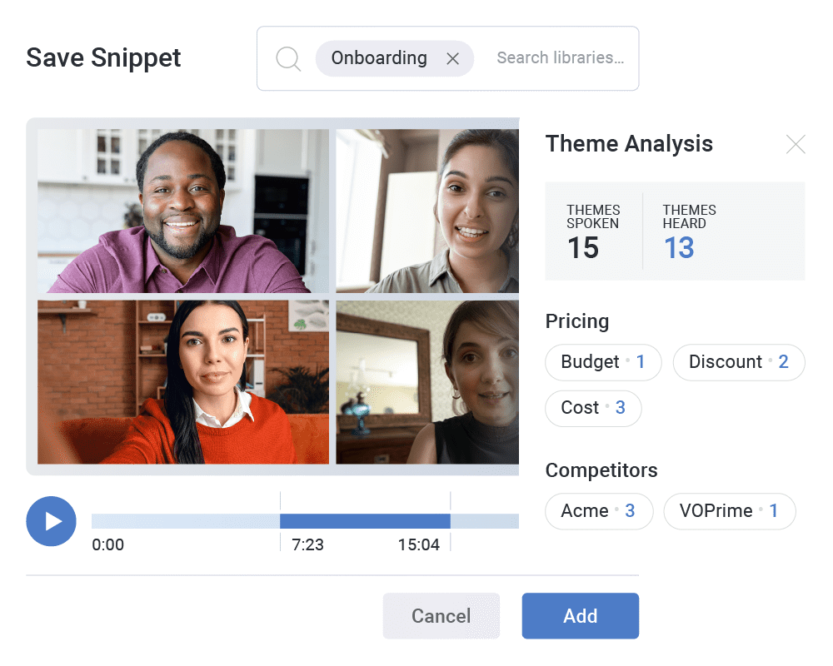 Call Ai Snippet And Themes