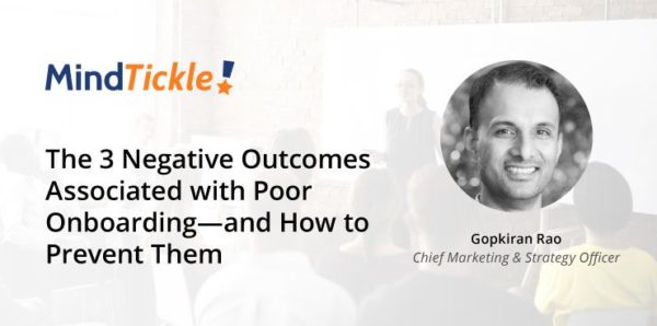 3 Negative Outcomes Associated with Poor Onboarding